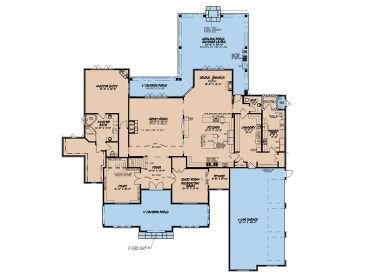 1st Floor Plan, 074H-0098