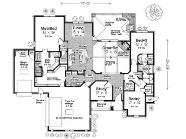 Floor Plan, 002H-0123