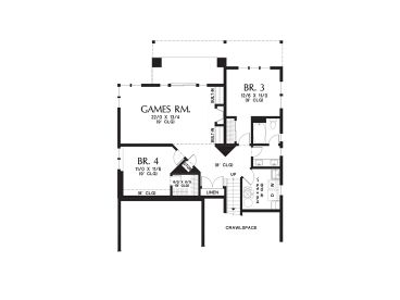 2nd Floor Plan, 034H-0453
