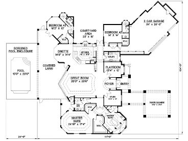 Floor Plan, 037H-0099
