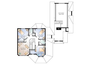 2nd Floor Plan, 027H-0060