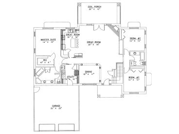 Floor Plan, 012H-0010