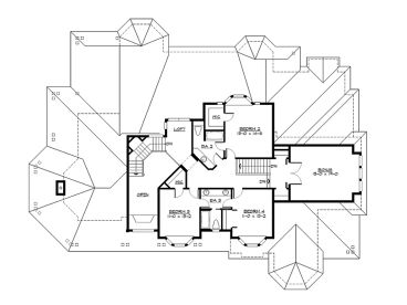 2nd Floor Plan, 035H-0086