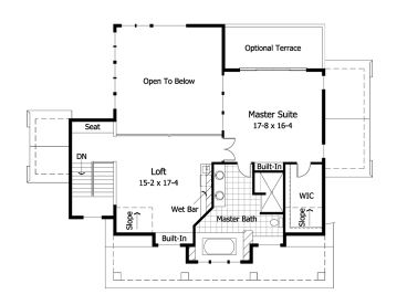 2nd Floor Plan, 023H-0127