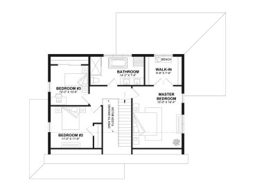 2nd Floor Plan, 027H-0562