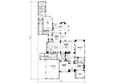 1st Floor Plan, 031H-0233