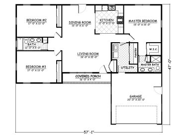 Floor Plan, 078H-0055