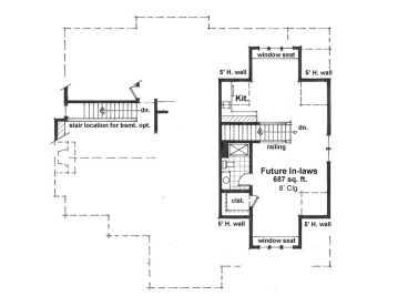 2nd Floor Plan, 023H-0186