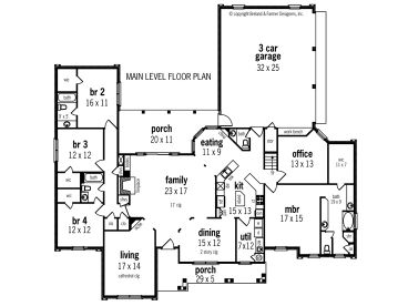 1st Floor Plan, 021H-0212