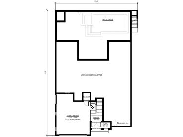 1st Floor Plan, 070H-0069