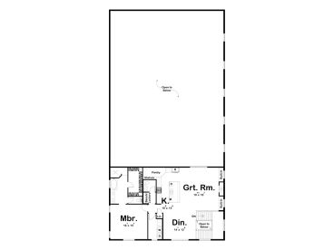 2nd Floor Plan, 050H-0416