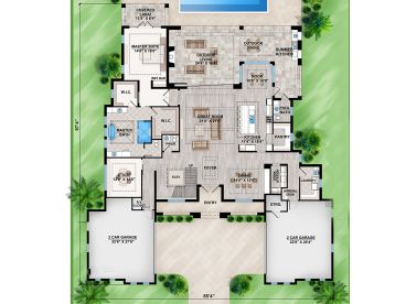 1st Floor Plan, 069H-0079