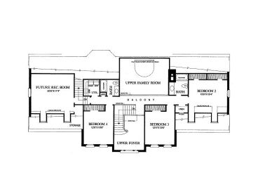 2nd Floor Plan, 063H-0192