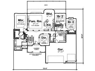 Floor Plan, 050H-0060