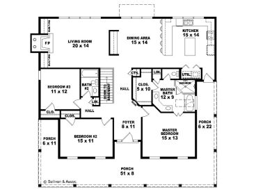 Floor Plan, 006H-0083