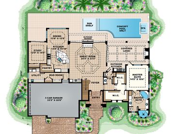 1st Floor Plan, 037H-0212