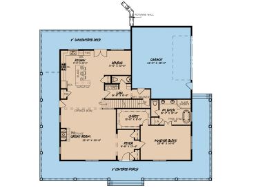 1st Floor Plan, 074H-0085