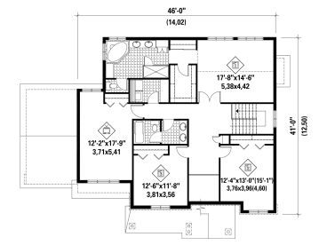 2nd Floor Plan, 072H-0160