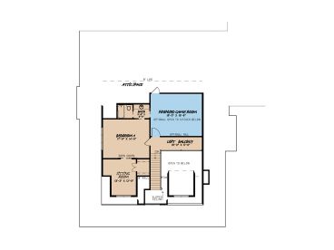2nd Floor Plan, 074H-0081