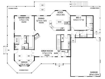 Floor Plan, 013H-0100