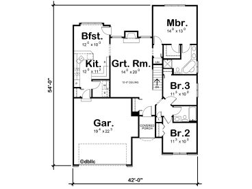 Floor Plan, 031H-0043