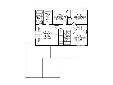 2nd Floor Plan, 023H-0163
