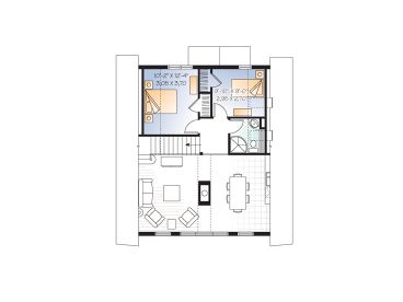 2nd Floor Plan, 027H-0391