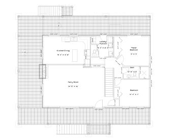 1st Floor Plan, 065H-0042