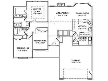 Floor Plan, 048H-0045