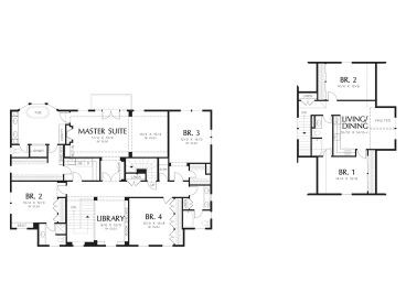 2nd Floor Plan, 034H-0360