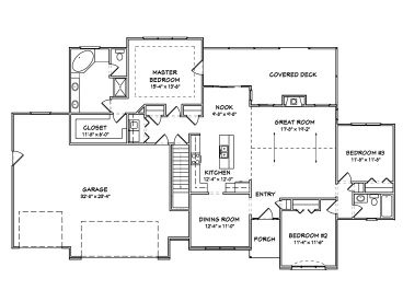 Floor Plan, 048H-0021