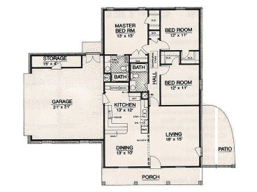 Floor Plan, 021H-0239