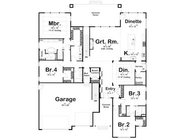 Floor Plan, 050H-0478