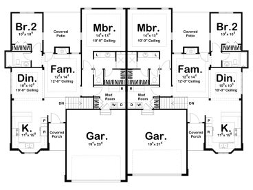 Floor Plan, 050M-0016