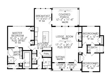 Floor Plan, 084H-0031