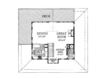 2nd Floor Plan, 041H-0004