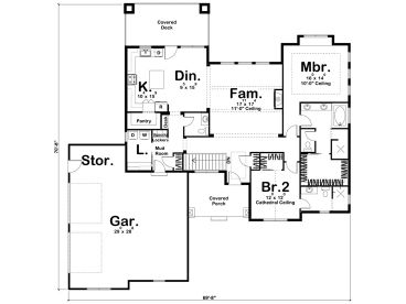 Floor Plan, 050H-0240