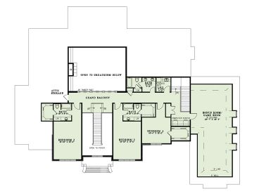 2nd Floor Plan, 025H-0228