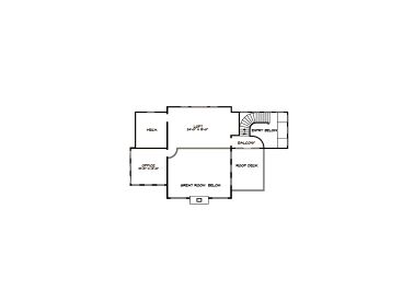 2nd Floor Plan, 008H-0050