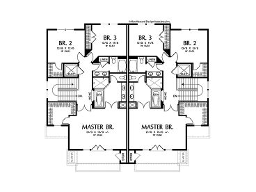 2nd Floor Plan, 034M-0023