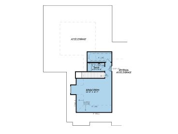 2nd Floor Plan, 074H-0021