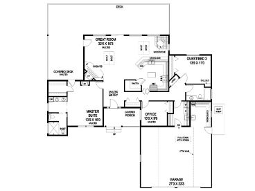 Floor Plan, 013H-0074