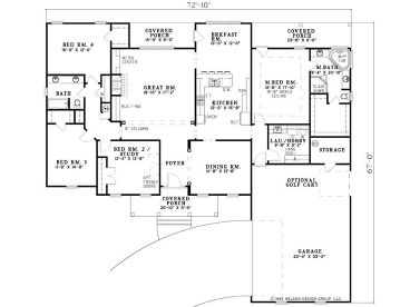 Floor Plan, 025H-0011