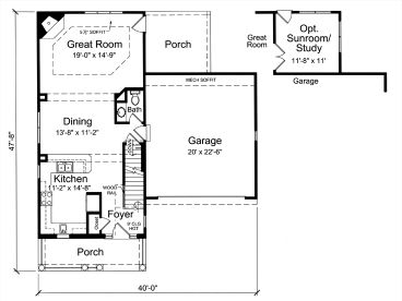 1st Floor Plan, 046H-0094
