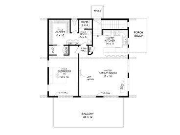 1st Floor Plan, 062H-0298