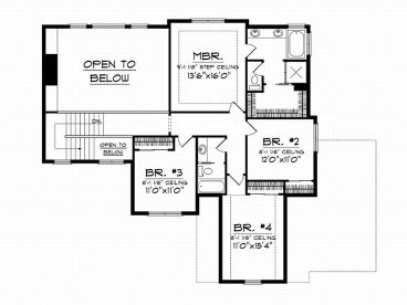 2nd Floor Plan, 020H-0133