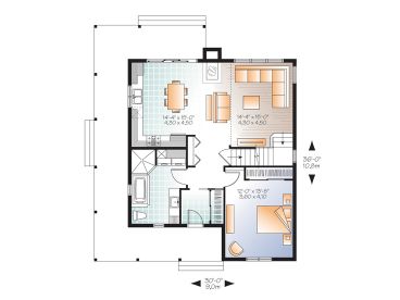 1st Floor Plan, 027H-0332