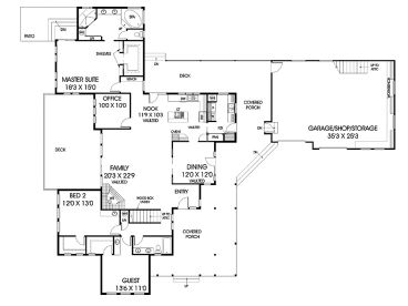 Floor Plan, 013H-0036