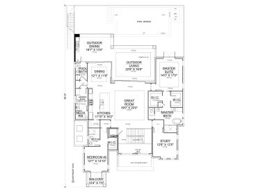 2nd Floor Plan, 070H-0082