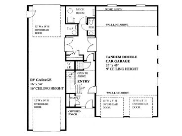 1st Floor Plan, 010G-0029